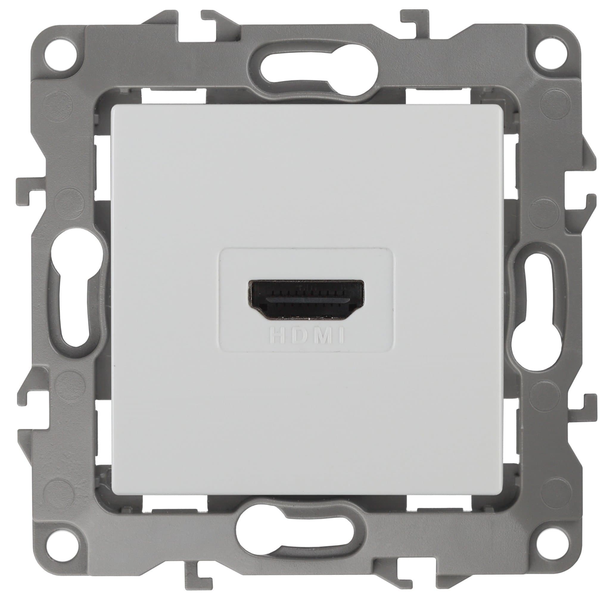 ЭРА 12-3114-01 Белый Розетка HDMI, IP20, 12