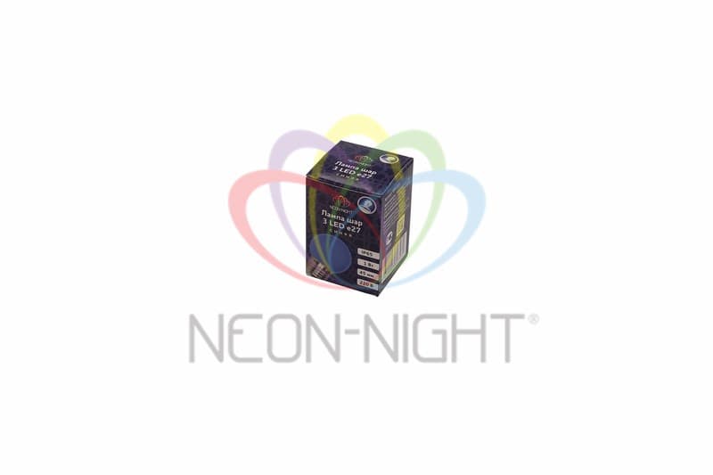 NEON-NIGHT Лампа шар e27 5 LED Ø45мм - синяя 405-113 — миниатюра 2