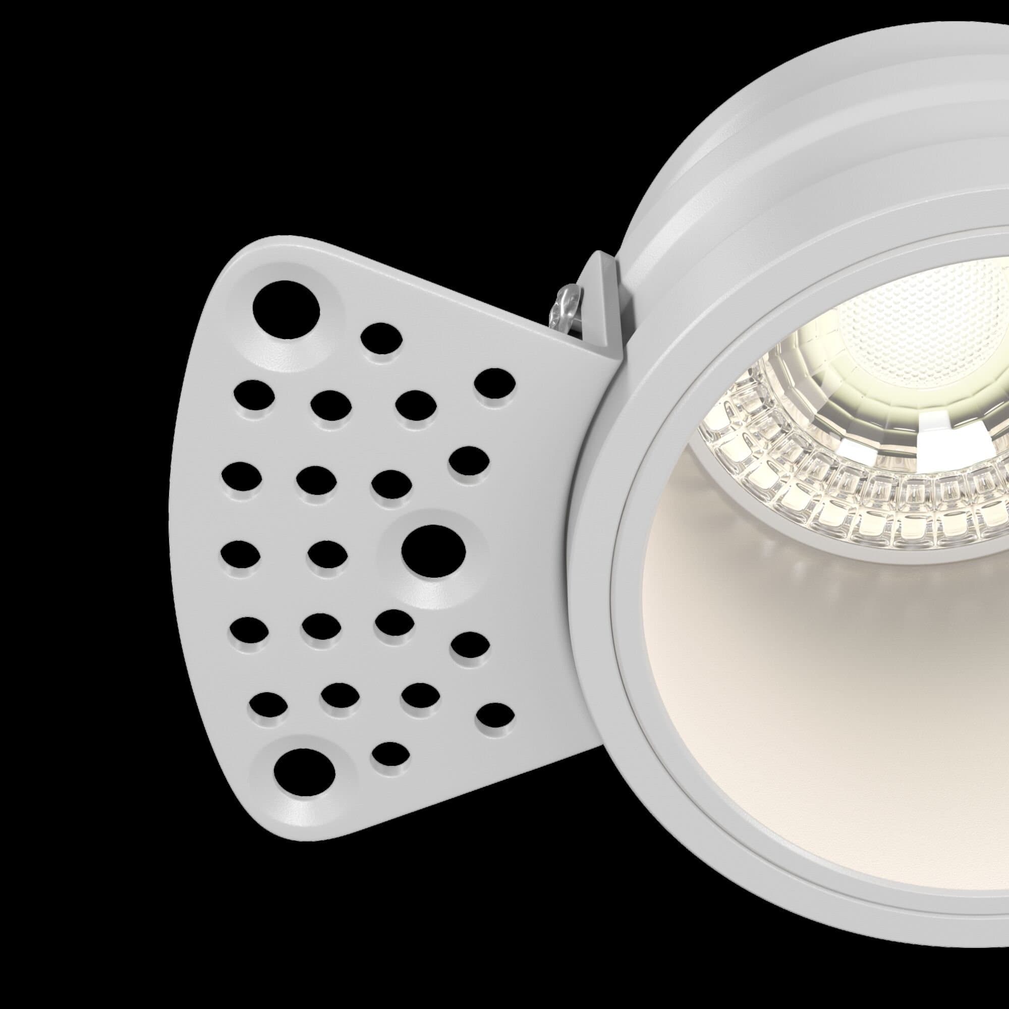 Maytoni Downlight Reif Белый Встраиваемый светильник DL048-01W — миниатюра 3