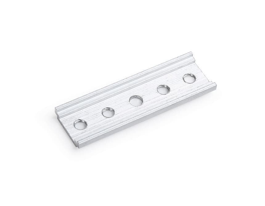 Ambrella Соединитель для накладного шинопровода GL3618 AL алюминий Magnetic 100*22*1.5 (2шт.)