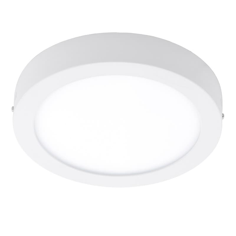 Eglo Светильник LED уличный настенно-потолочный ARGOLIS, 16,5W(LED), Ø225, лит. алюминий, белый/ пластик, белый 96491