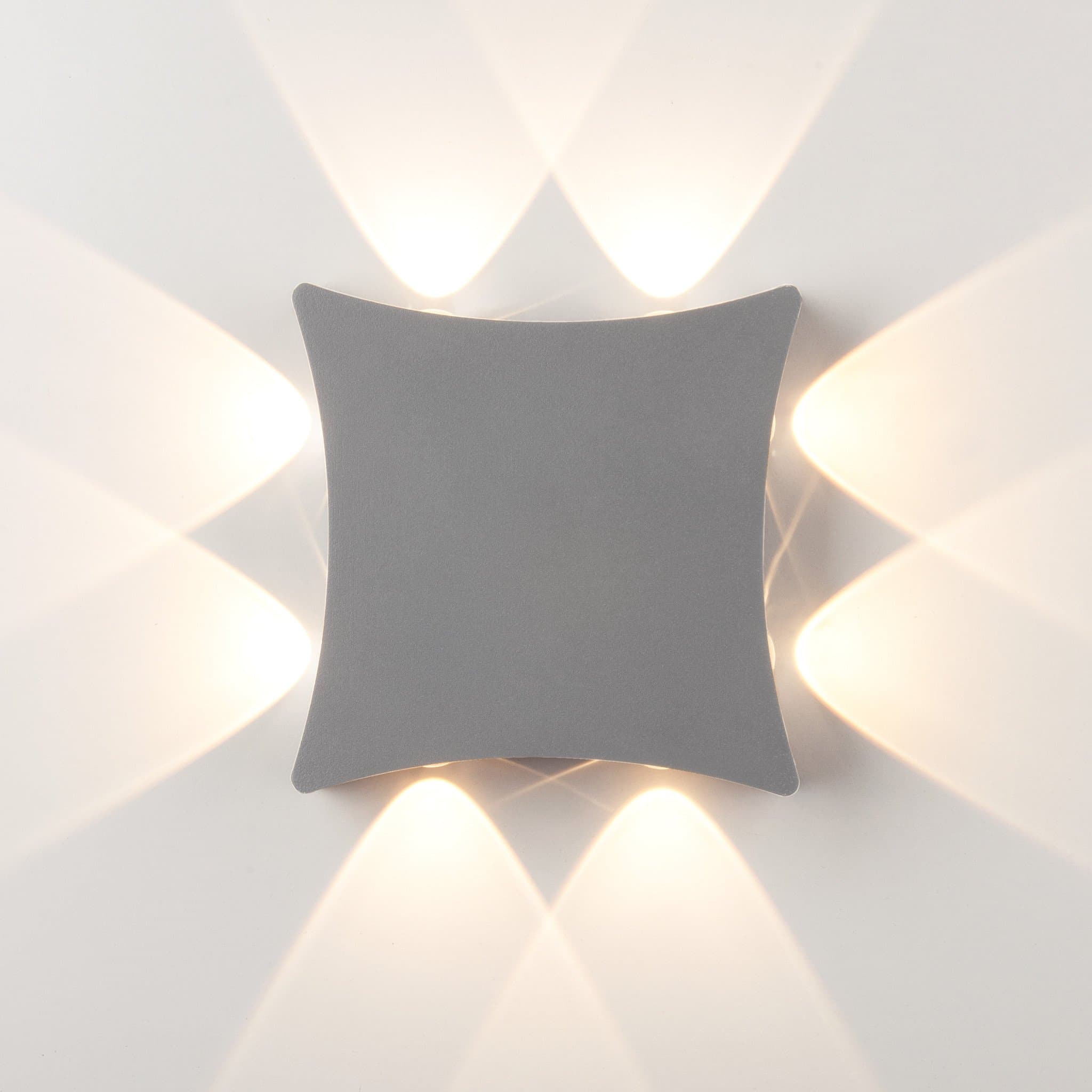 Elektrostandard 1631 TECHNO LED Светильник садово-парковый со светодиодами Серый a051824