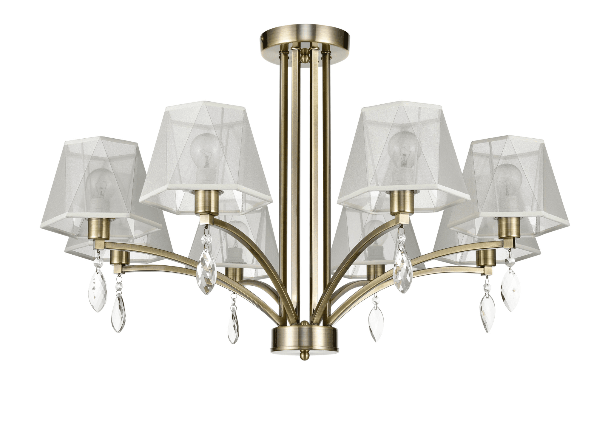 Vele Luce Sinfonia Потолочная люстра VL4184L08 — миниатюра 2