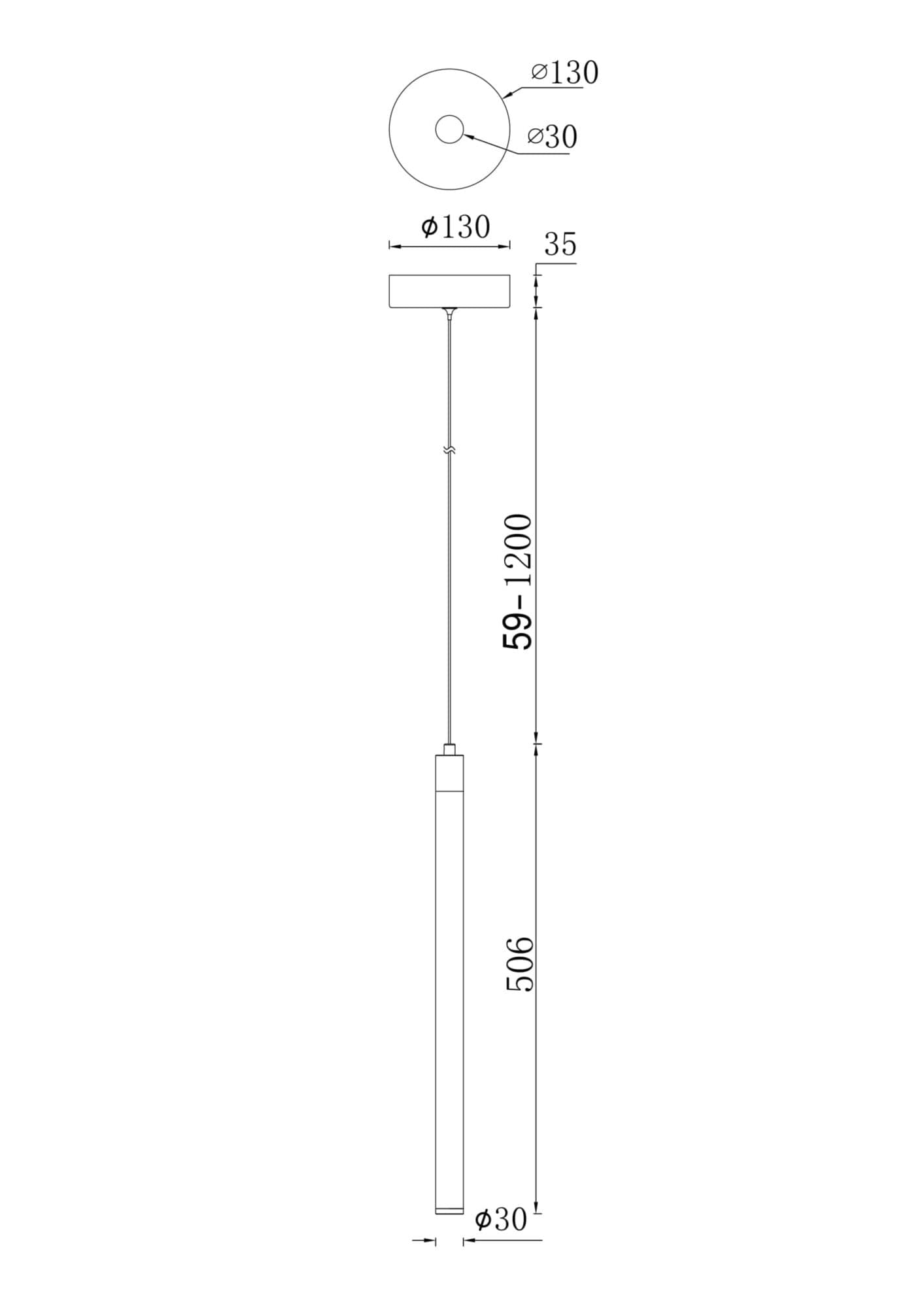 Maytoni Pendant Матовое Золото Светильник подвесной P021PL-L10MG3K — миниатюра 3
