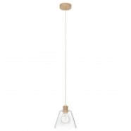Eglo COPLEY Подвесной потолочный светильник (люстра) COPLEY, 1Х40W, E27, H1100, Ø200, сталь/алюминий/стекл 43633