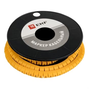 EKF PROxima Маркер кабельный 6,0 мм2 "L" (350 шт.) (ЕС-3)