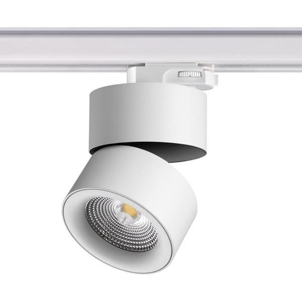Novotech 358788 PORT NT21 101 белый Трехфазный трековый светодиодный светильник IP20 LED 25W 4000K 2200Лм 100-265V GRODA