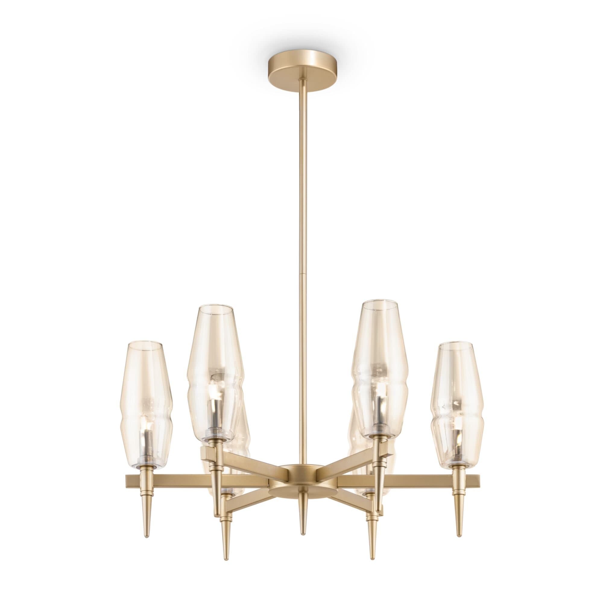 Maytoni House Lita Матовое Золото Люстра G9 28W H002PL-06G — миниатюра 3