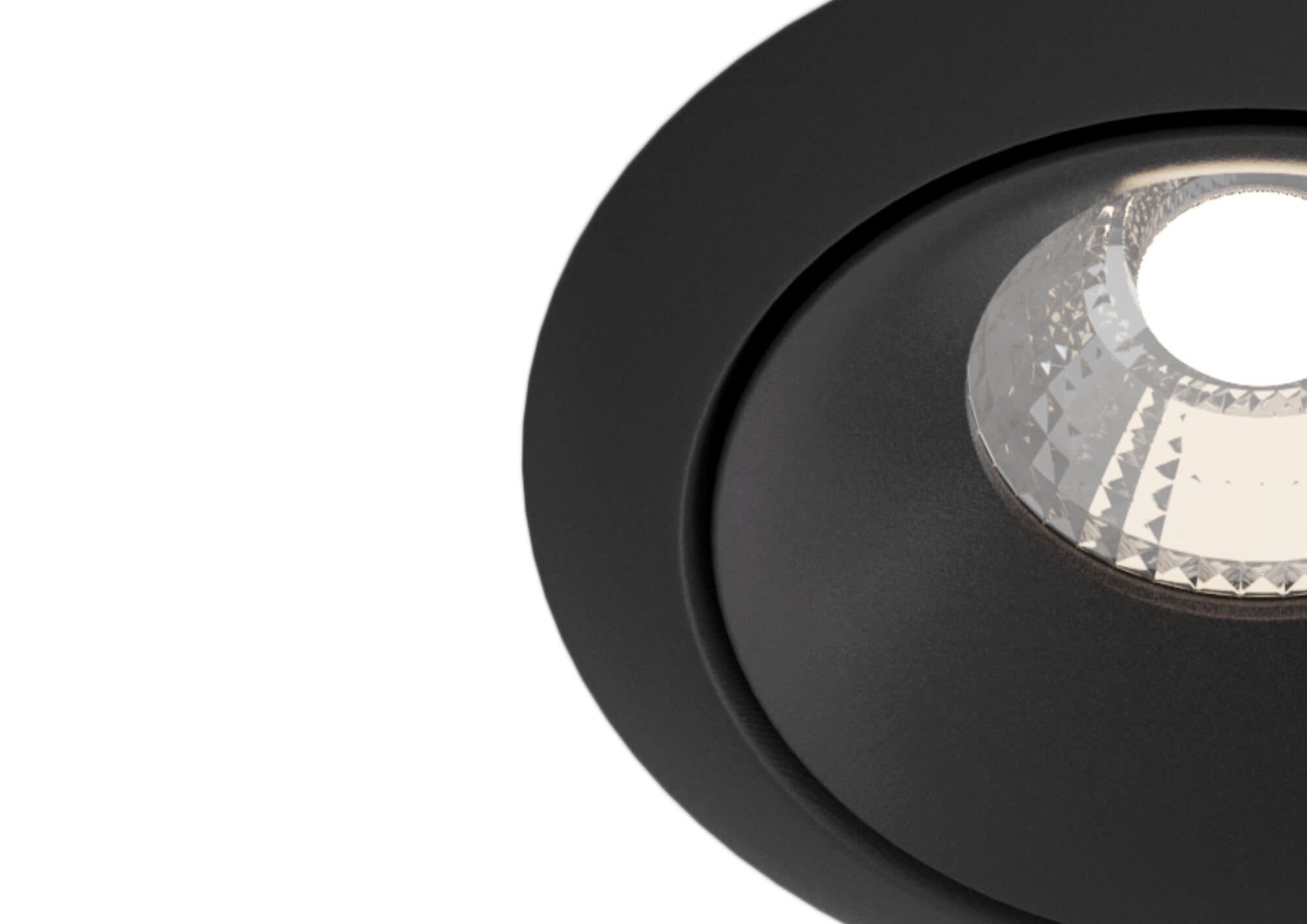 Maytoni Technical Zoom Черный Встраиваемый светильник LED 12W 950Лм DL031-2-L12B — миниатюра 2