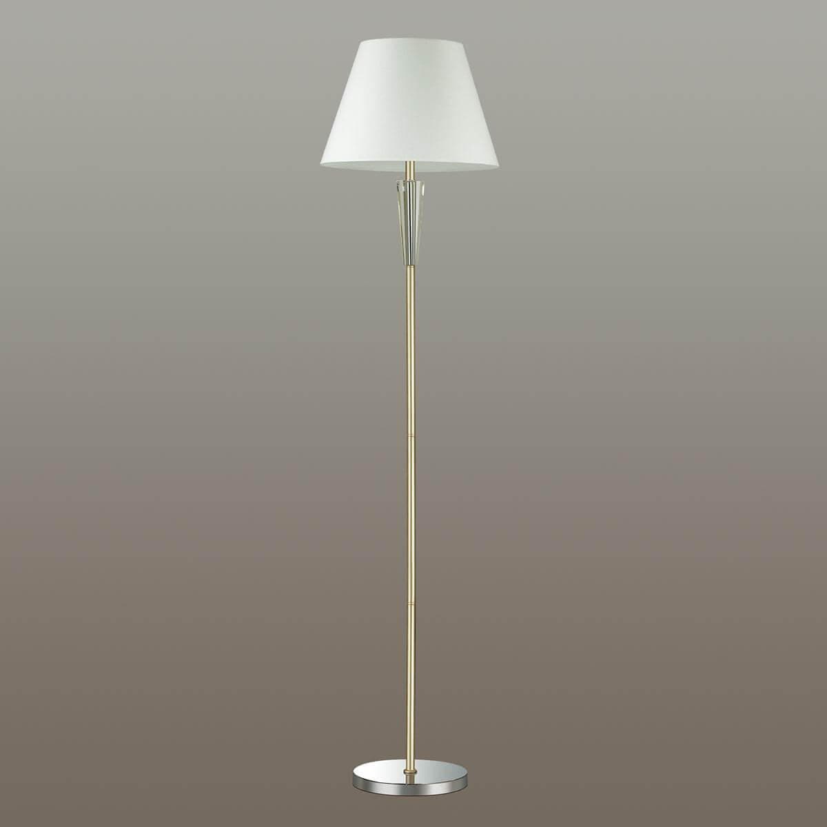 Lumion 3733/1F LN19 244 хром, матовое золото Торшер E27 60W 220V LORAINE — миниатюра 3