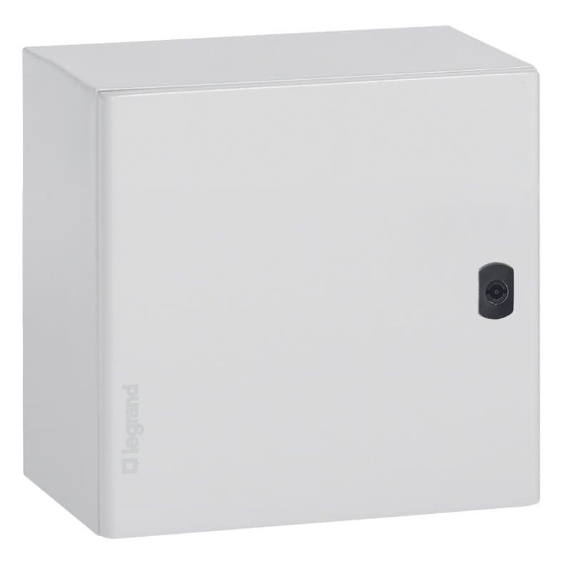 Legrand Atlantic Металлический шкаф IP55 IK10 RAL 7035 600x600x400 квадратный 035536