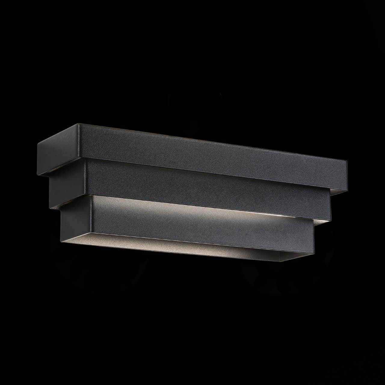 ST Luce SL1588.401.01 Светильник настенный Черный/Белый LED 1*12W — миниатюра 2