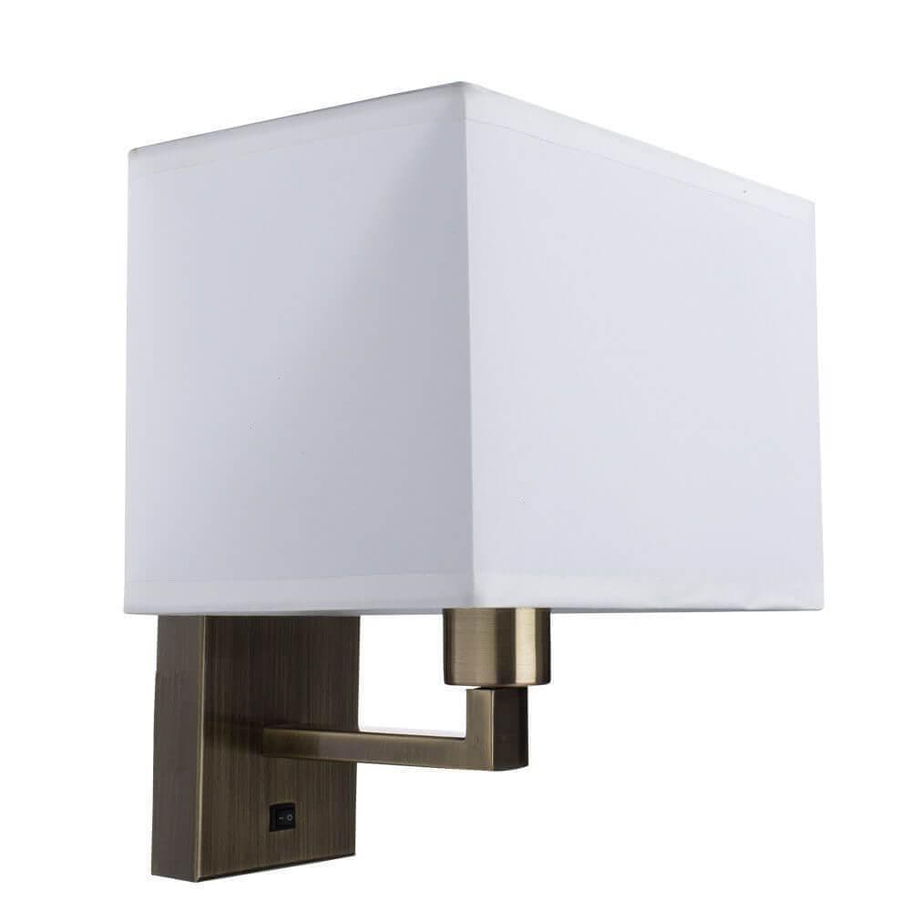 Arte Lamp Hall Бронза/Белый Бра 40W E27 A9248AP-1AB — миниатюра 1