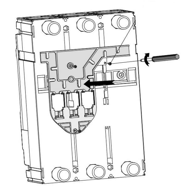 LSIS Разъем для втычного SUSOL MCCB ASS'Y,BASE CONNECTOR, TS800 83261174806