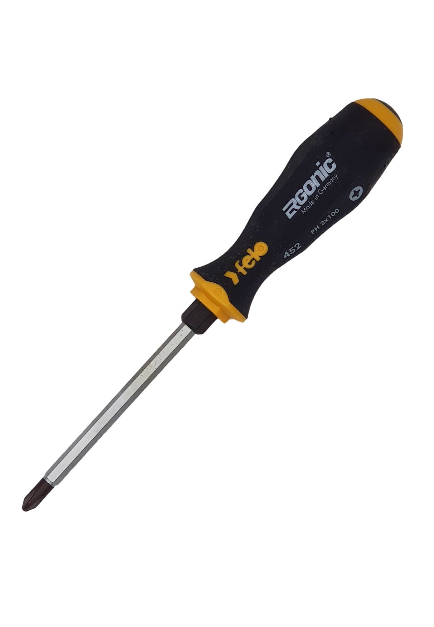 Felo Отвертка Ergonic  крестовая ударная PH 2X100 45220340 — миниатюра 1