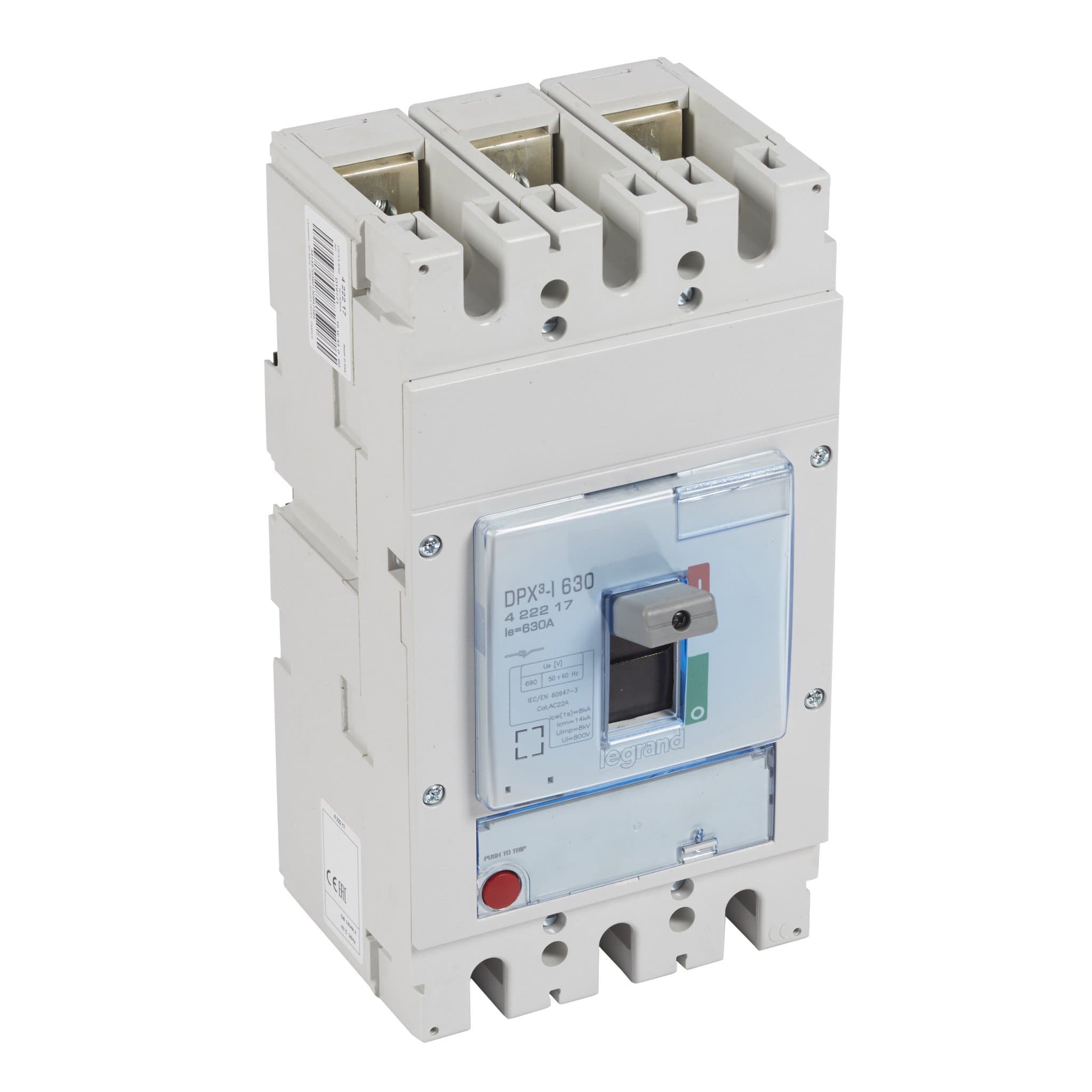 Legrand DPX3 630-I Выключатель-разъединитель 3P 630A 422217