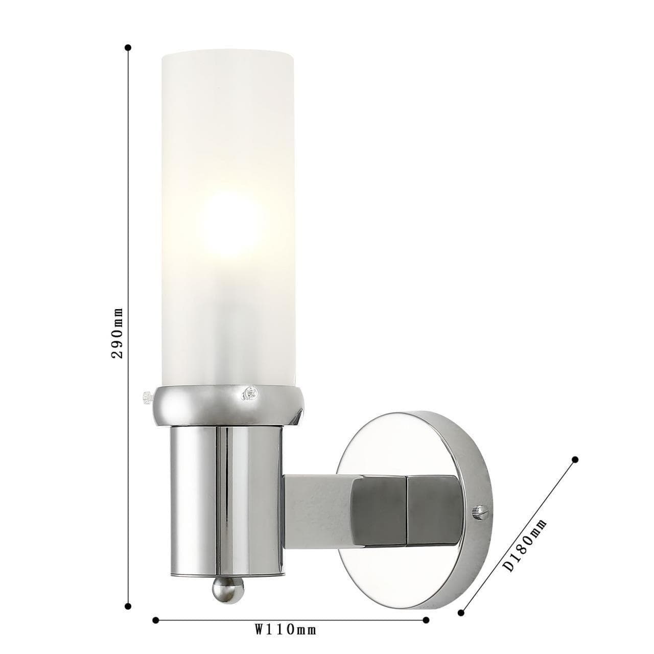 Favourite Бра D180*W110*H290/ 1*E14LED*5W, excluded 2957-1W — миниатюра 2