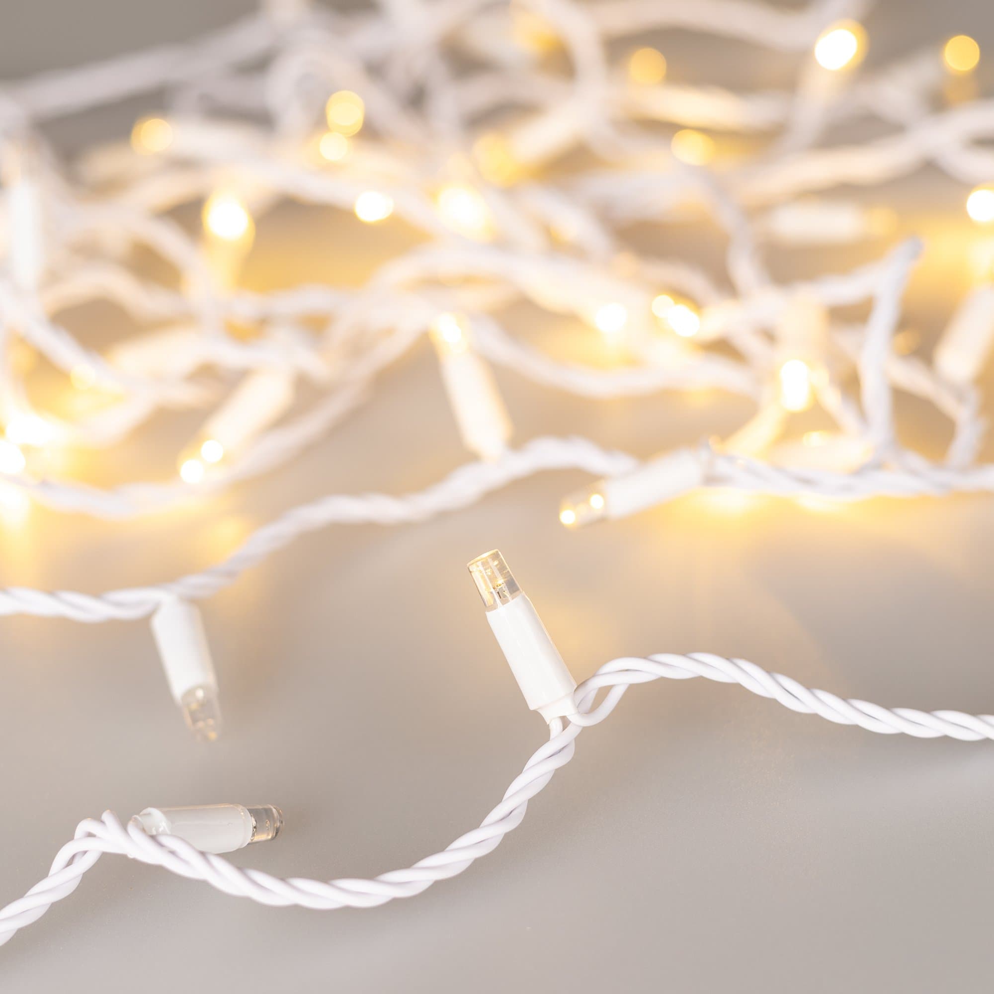 Arlight Светодиодная гирлянда ARD-STRING-CLASSIC-10000-WHITE-100LED-PULSE Warm (230V, 7W) (Ardecoled, IP65) 031645 — миниатюра 1