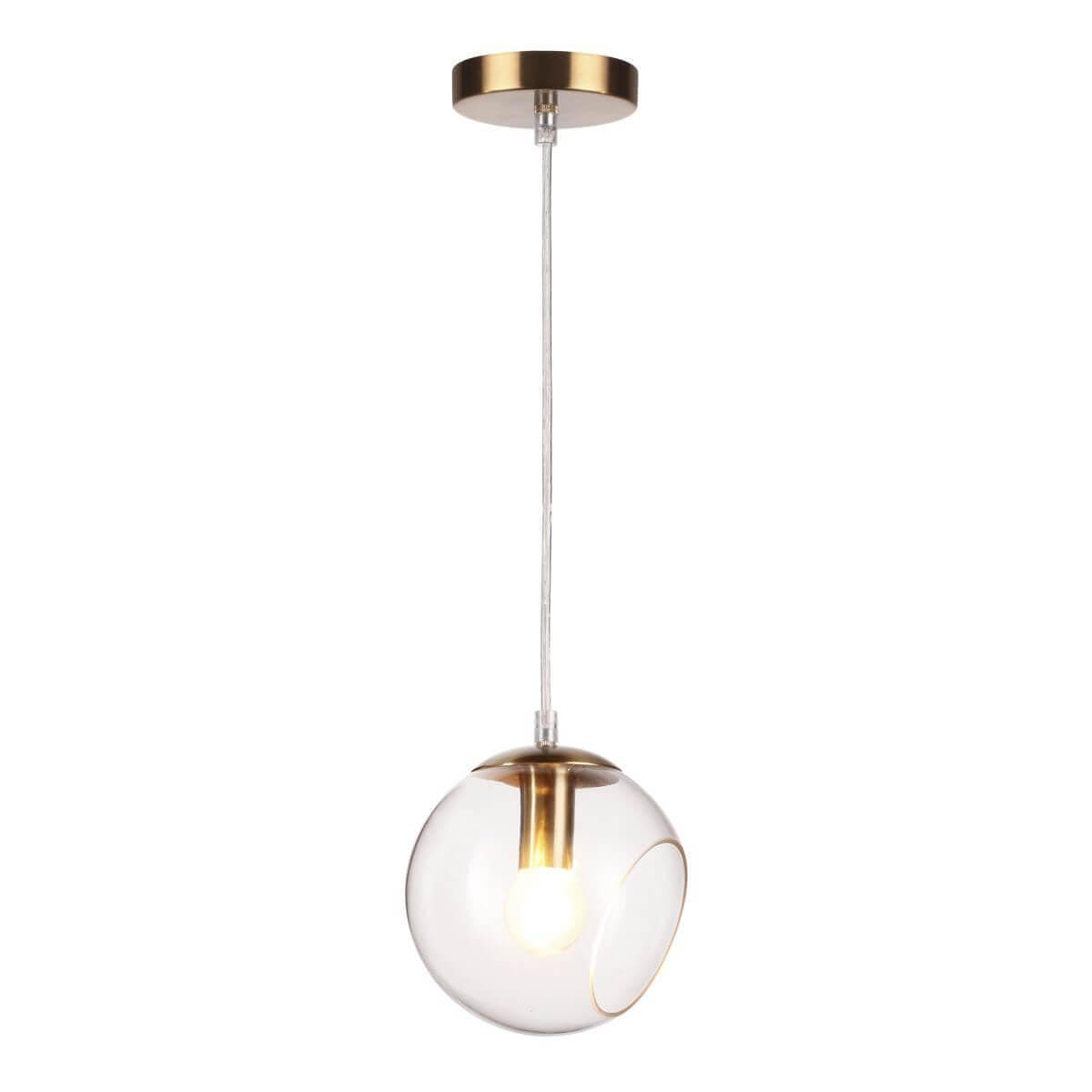Lumion 3769/1 LN20 083 античная латунь, стекло Подвес E14 1*40W 220V BLAIR — миниатюра 1