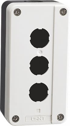 CHINT Корпус для кнопок NP2 3 места NP2-B03