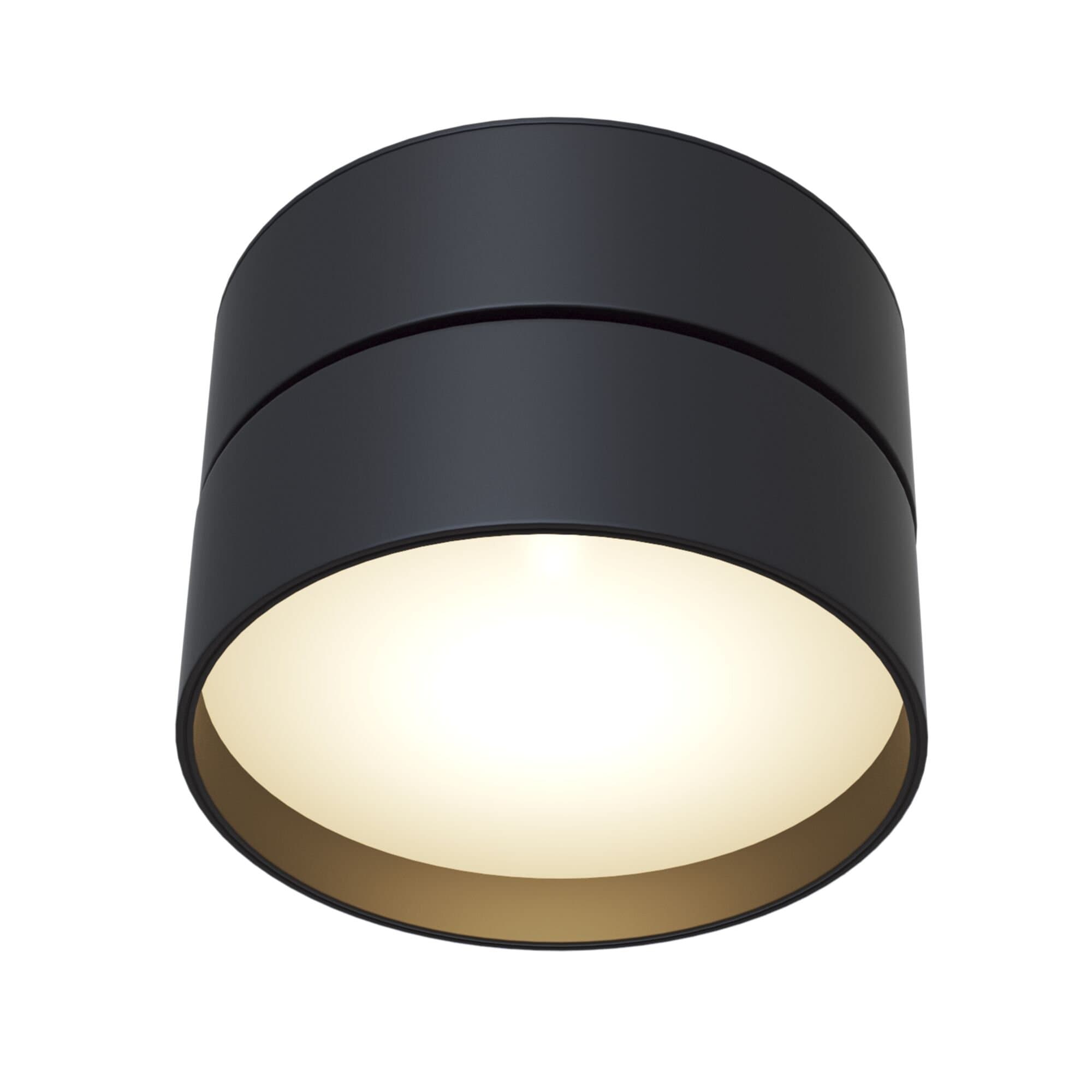 Maytoni Technical Onda Черный Потолочный светильник LED 18W 990Лм C024CL-L18B — миниатюра 2