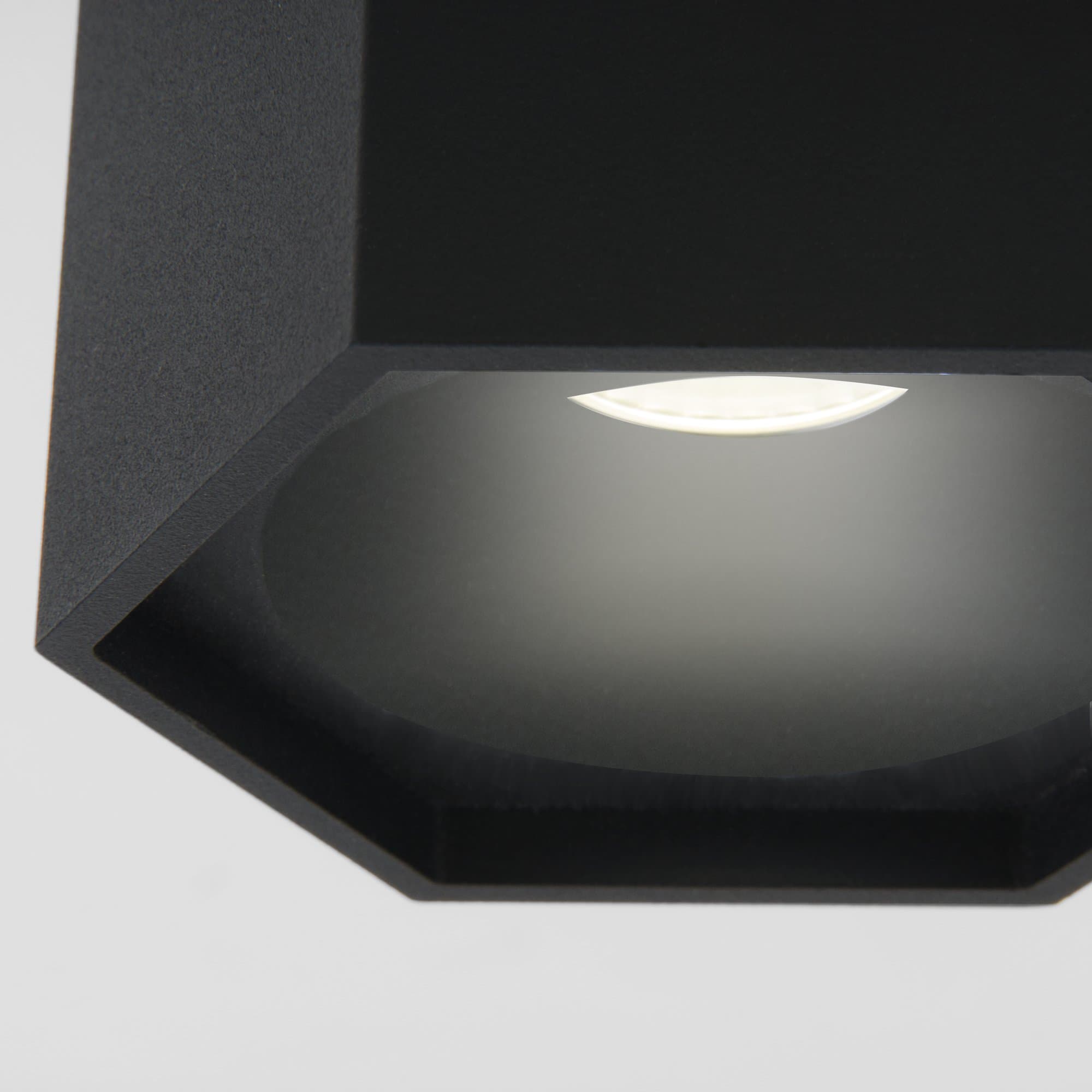 Elektrostandard 25037/LED / Светильник накладной черный матовый a055859 — миниатюра 2