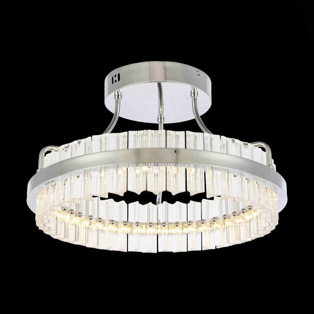 ST Luce SL383.102.01 Светильник потолочный Хром/Прозрачный LED 1*34W — миниатюра 3