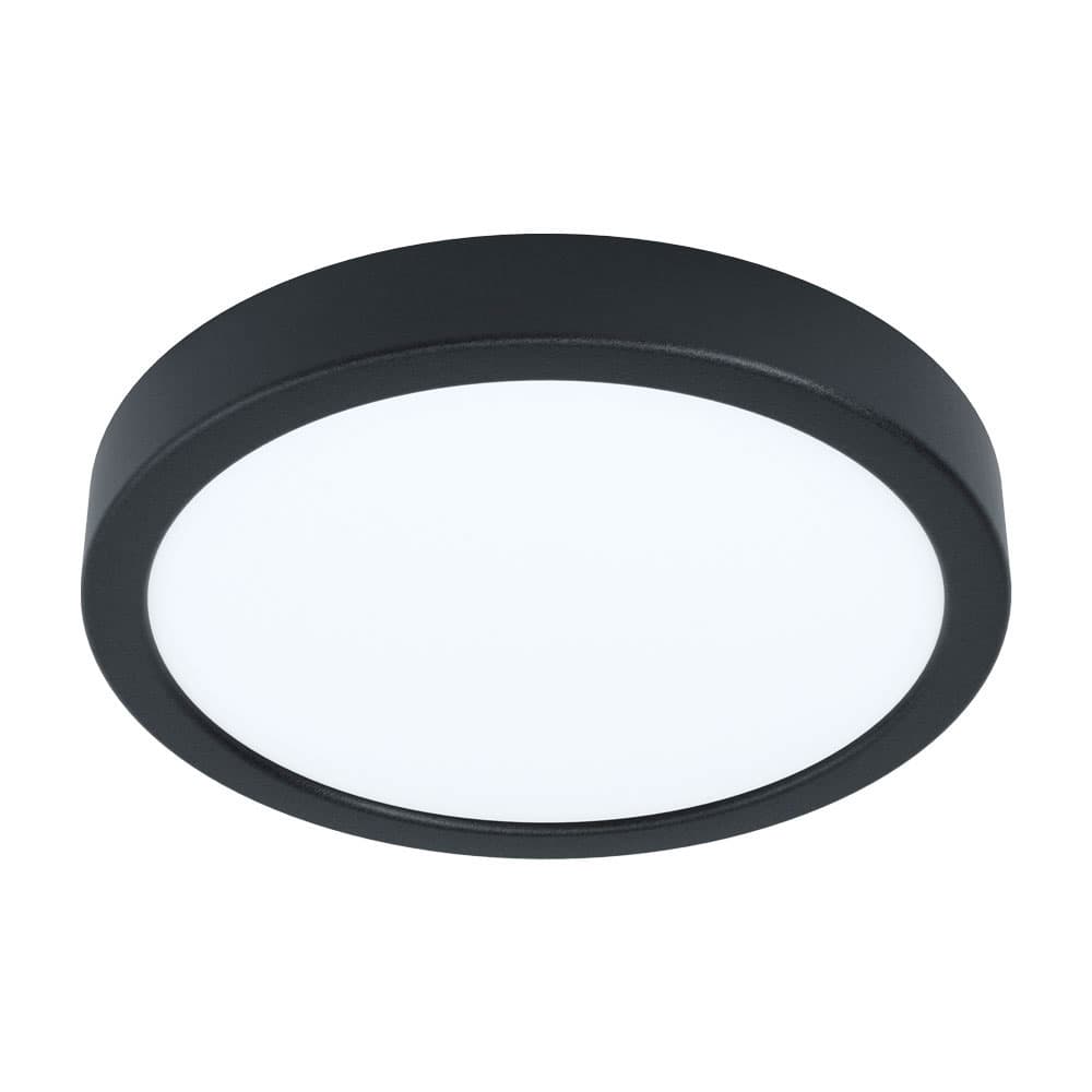 Eglo 99234 Светодиодный накладной светильник FUEVA 5, 16,5W (LED), ?210, H28, 2000lm, 4000K, сталь, черный