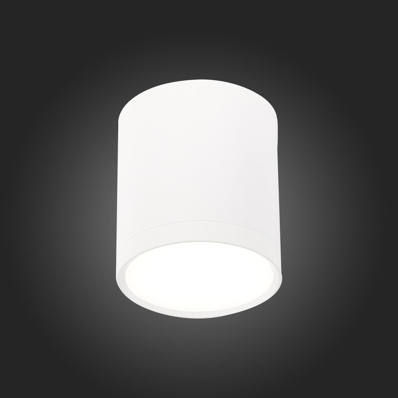 ST Luce ST113.542.05 Светильник потолочный Белый LED 1*5W 4000K 390Lm Ra>80 120° IP20 D68xH75 170-240V — миниатюра 3