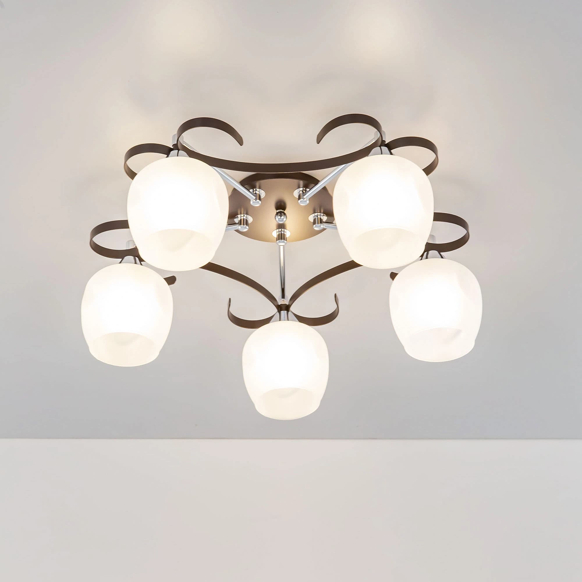 Citilux CL171154 Сюзи Венге+Хром Светильник Люстра — миниатюра 2