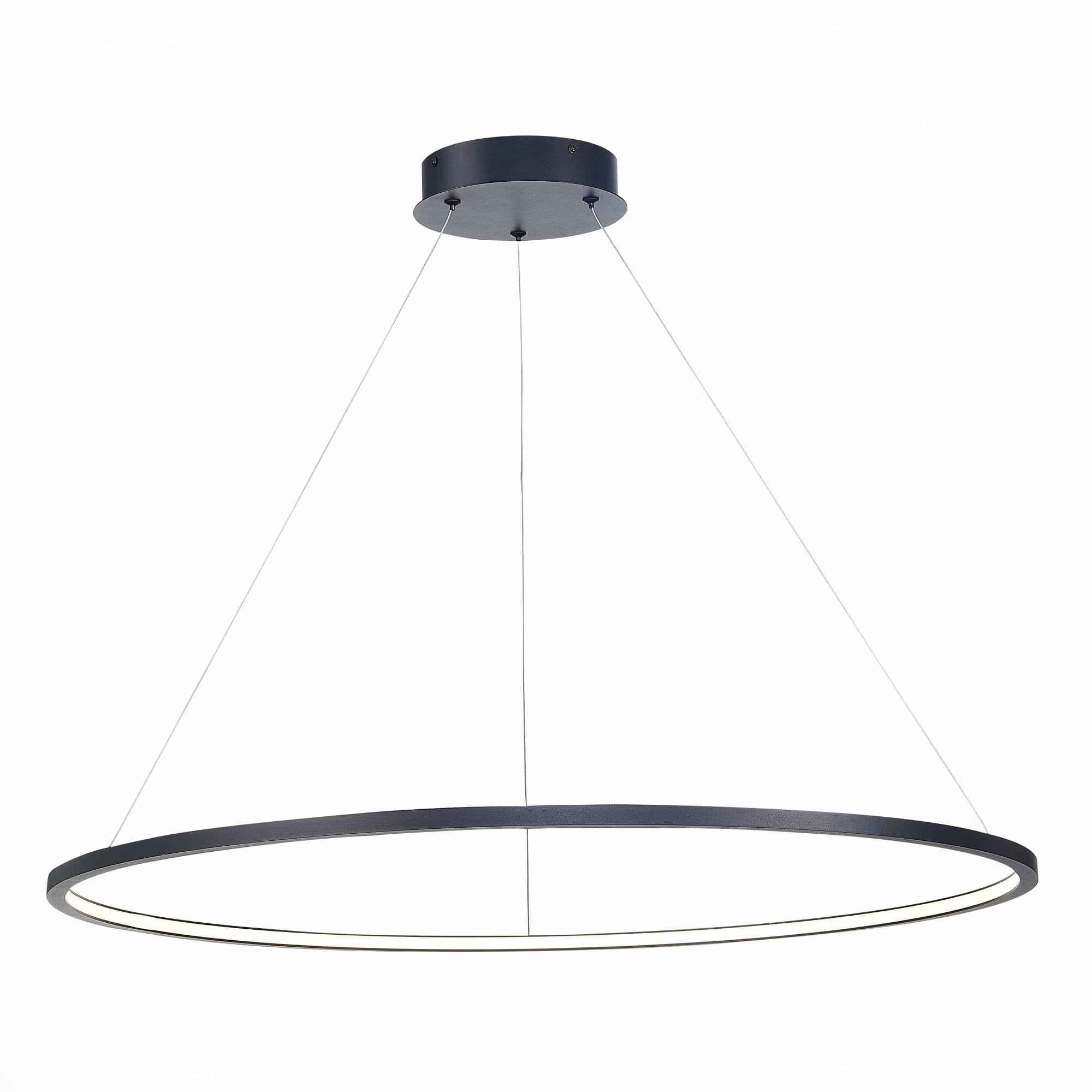 ST LUCE  ST603.443.46 Светильник подвесной Черный/Белый LED 1*46W 4000K