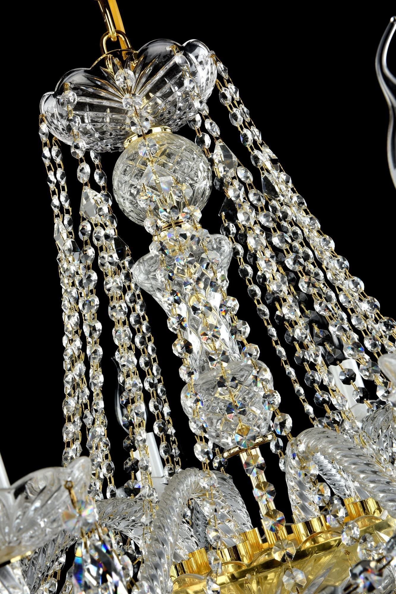 Maytoni Royal Classic Beatrix Золото Люстра 10xE14 60W DIA019-10-G — миниатюра 6