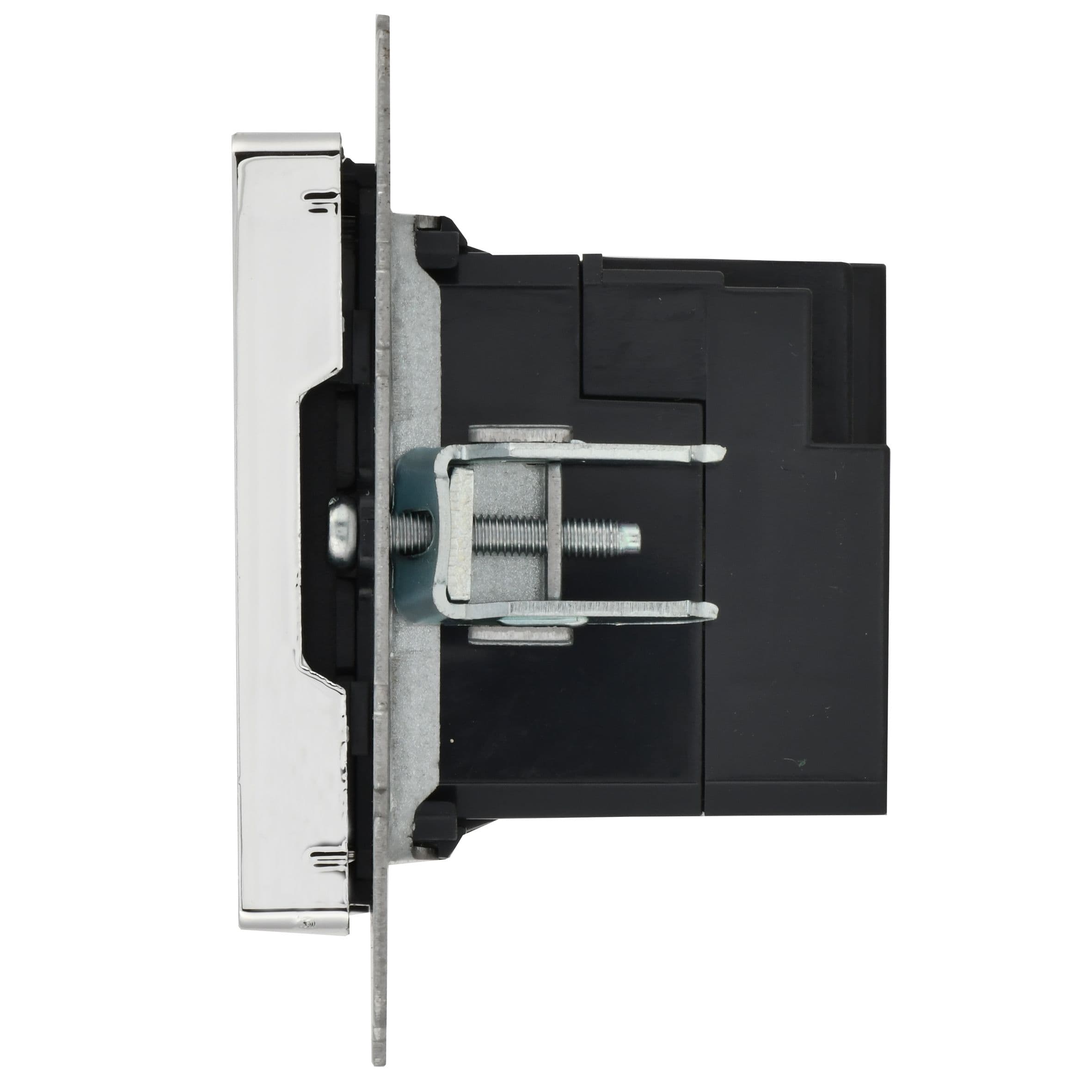 IEK BRITE Металл Хром/никель Роз. USB A+C 18Вт РЮ11-1-БрГН — миниатюра 5