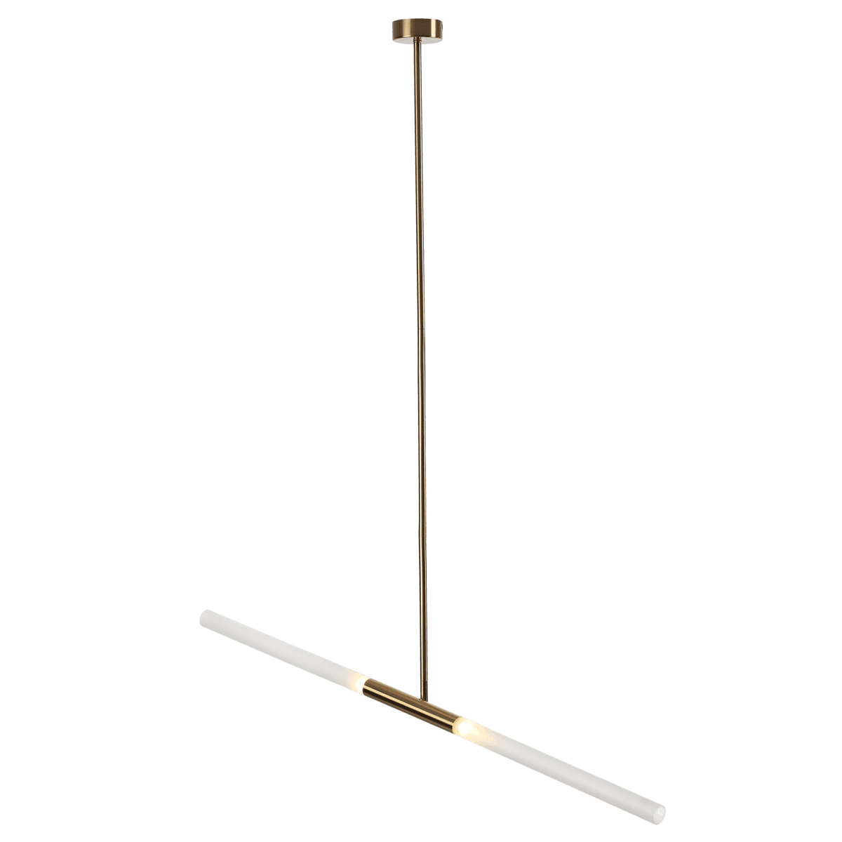 Odeon Light 4306/2 HIGHTECH ODL22 77 золото Потолочный светильник IP20 G9 2*40W SOHO — миниатюра 2