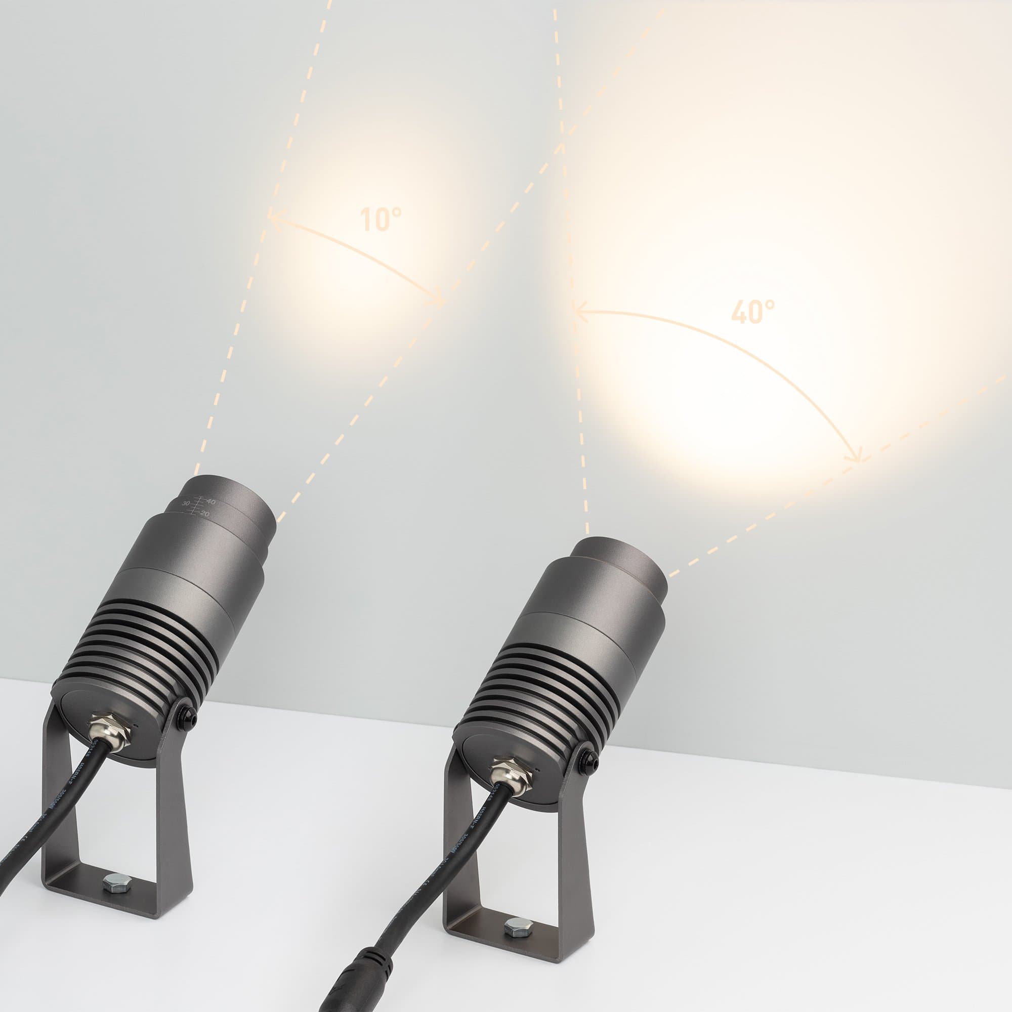 Arlight Светильник ALT-RAY-ZOOM-R52-8W Day4000 (DG, 10-40 deg, 230V) (IP67 Металл, 3 года) 032560 — миниатюра 4