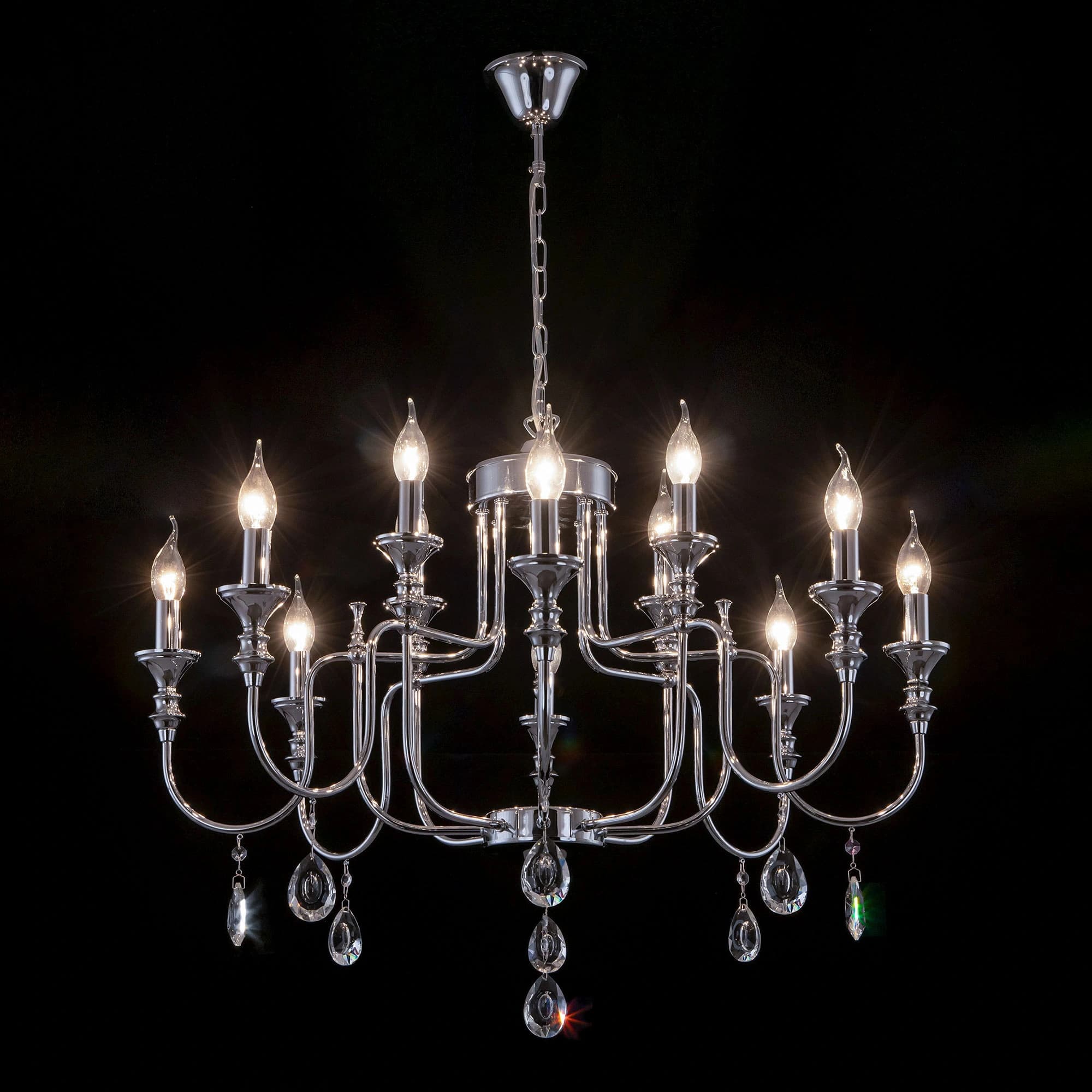 Citilux CL437221 Рига Хром Светильник Люстра — миниатюра 5