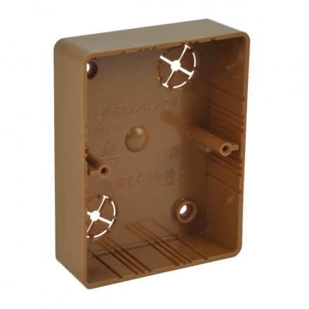 Kopos Коробка распределительная LK 80X28 2ZK (I2) 105х81х28 мм дуб LK 80X28 2ZK_I2