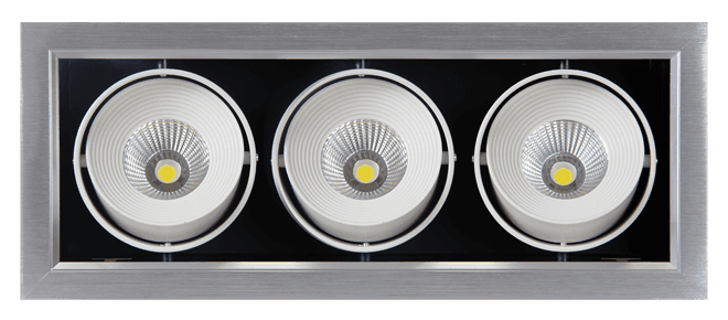PSP-S 113 3x9W 4000K 24° GREY IP40 .2853042