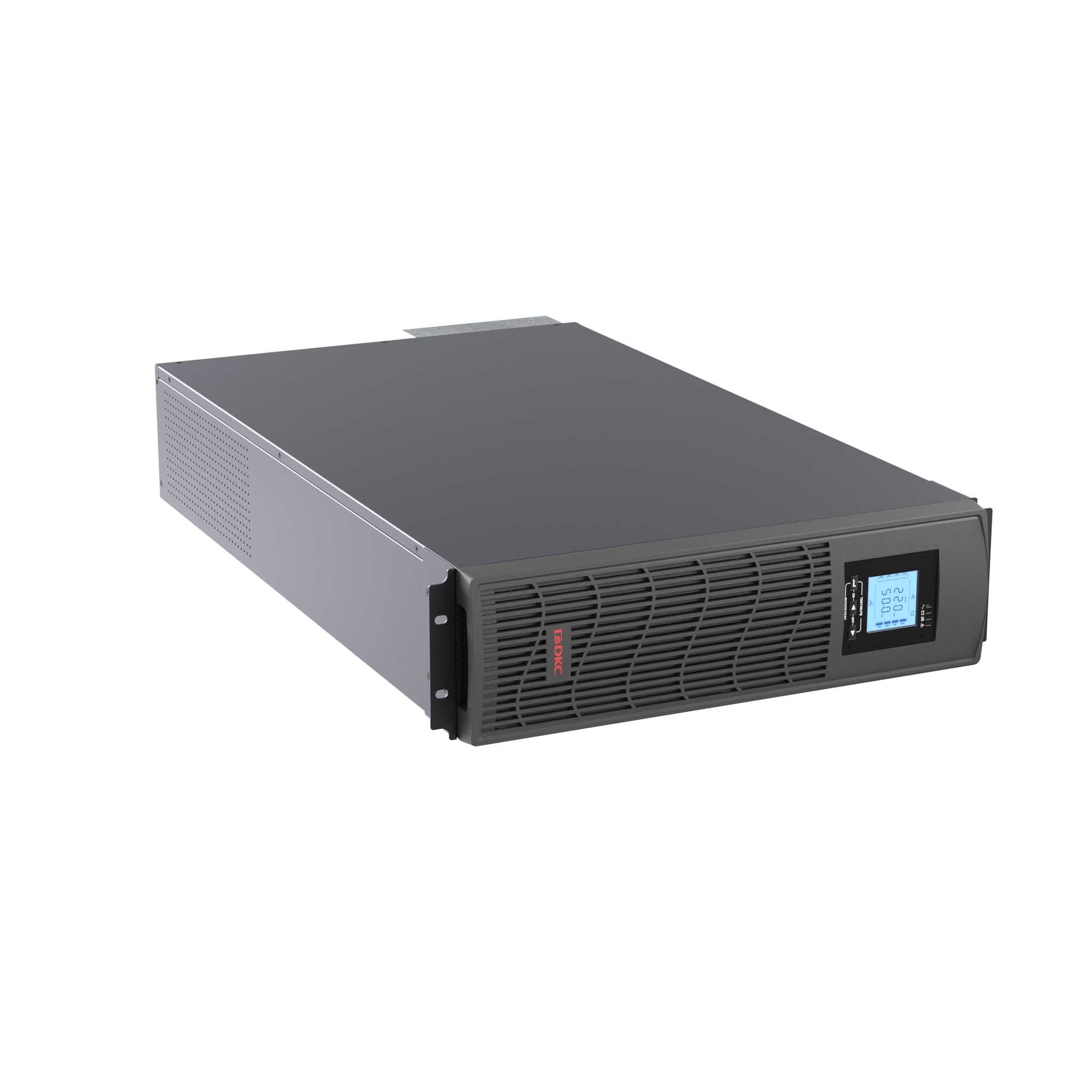 DKC Онлайн ИБП ДКС серии Trio TM, 15 кВА/15 кВт, 1/1 или 3/1, EPO, USB, RS- 232, клеммная колодка, з/у 5А, без АКБ — миниатюра 2
