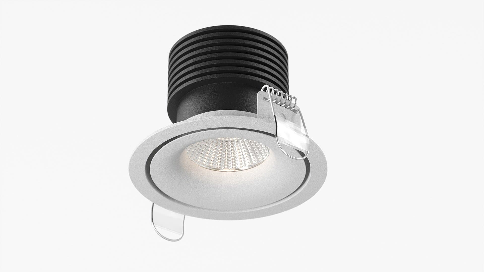Светильник GREENTECH-AURA-B-D100-11W 3000K (встраиваемый) (BRIATON) БЕЛЫЙ (Briaton, IP20 Металл, 3 года) 035333 — миниатюра 2