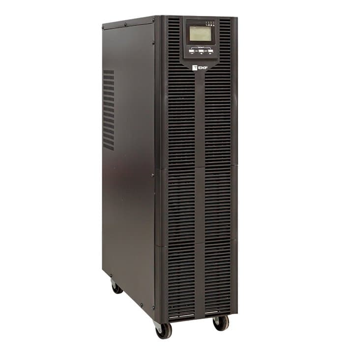 EKF Источник Бесперебойного Питания двойного преобразования E-Power SW900G4 6000 ВА напольный,1фазный ,230В, c АКБ 16 х 12В_7Ач — миниатюра 1