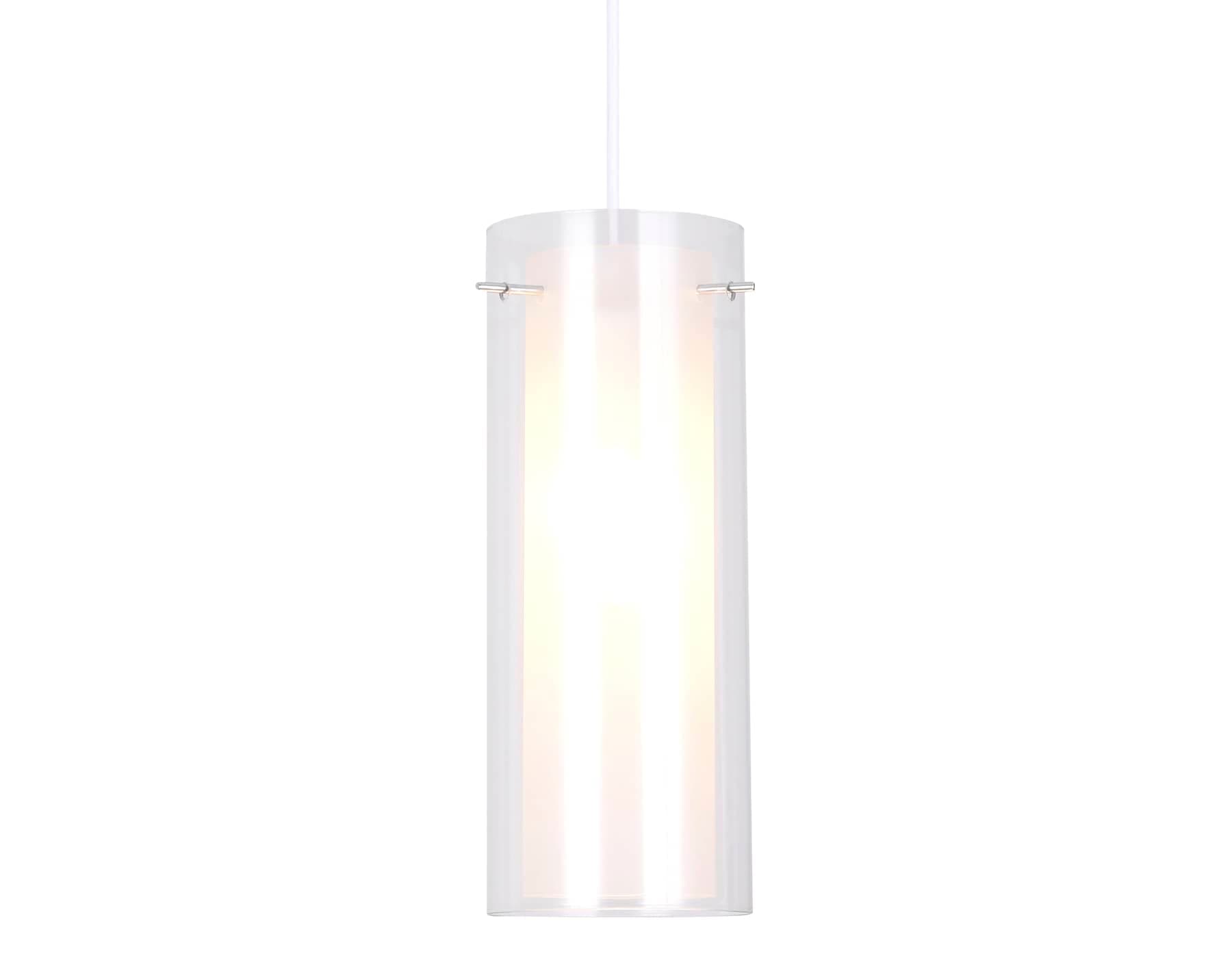 Ambrella Подвесной светильник TR3672 CH/CL/FR хром/прозрачный/белый матовый E14 max 40W D110*1000