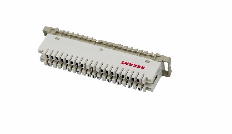 Плинт 10 pin размыкаемый 0-9 Rexant 04-0102