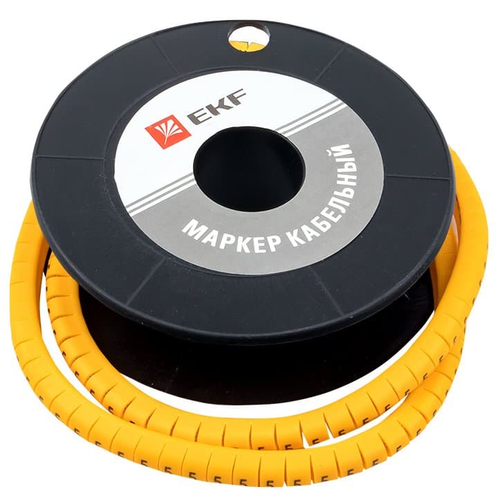 EKF PROxima Маркер кабельный 1,5 мм2 "5" (1000 шт.) (ЕС-0) — миниатюра 4