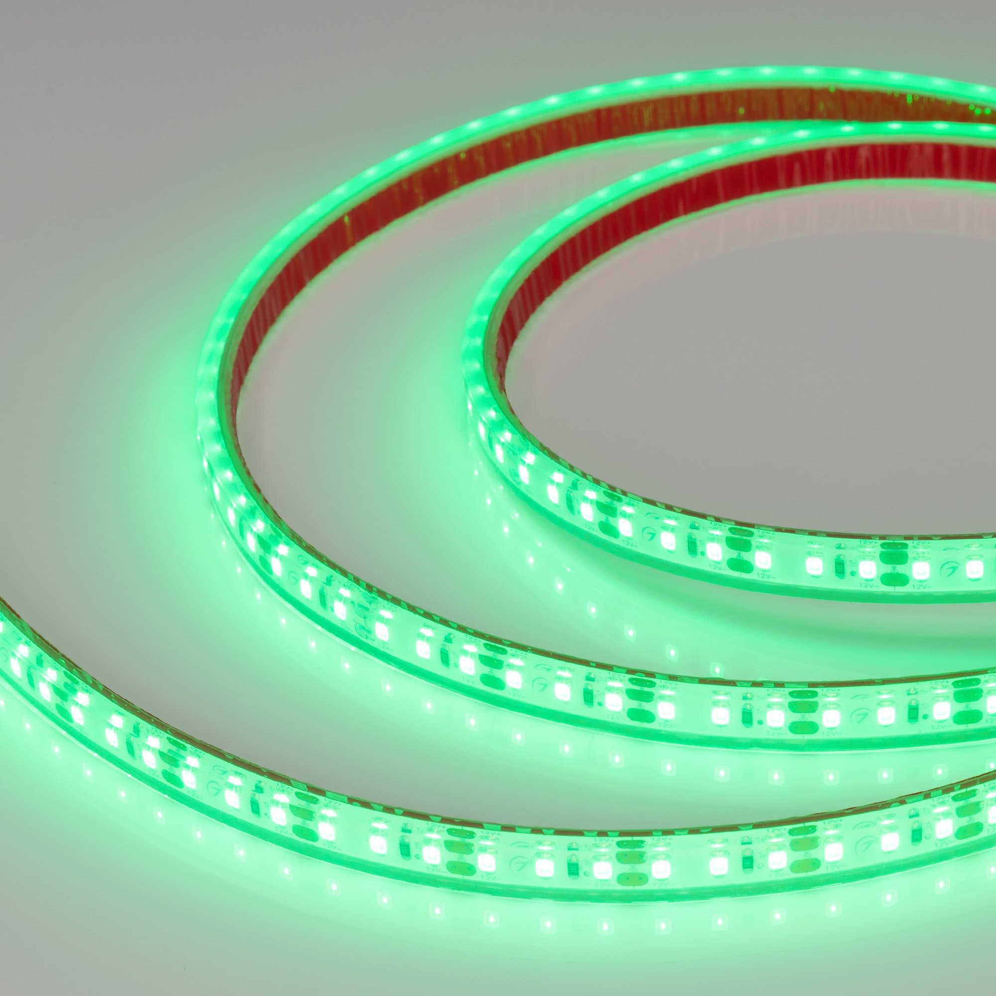 Arlight Лента герметичная RTW-PFS-A120-11mm 12V Green (9.6 W/m, IP68, 2835, 5m) (-) 033792 — миниатюра 2