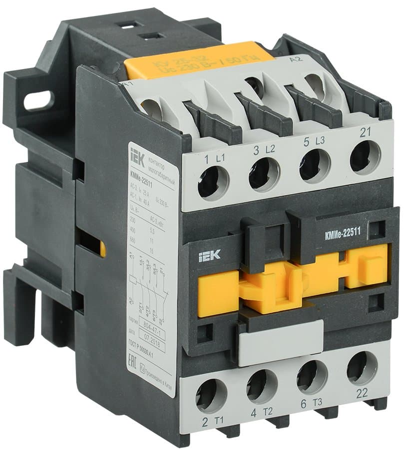 IEK Контактор КМИе-23211 32А 110В/АС3 1НЗ