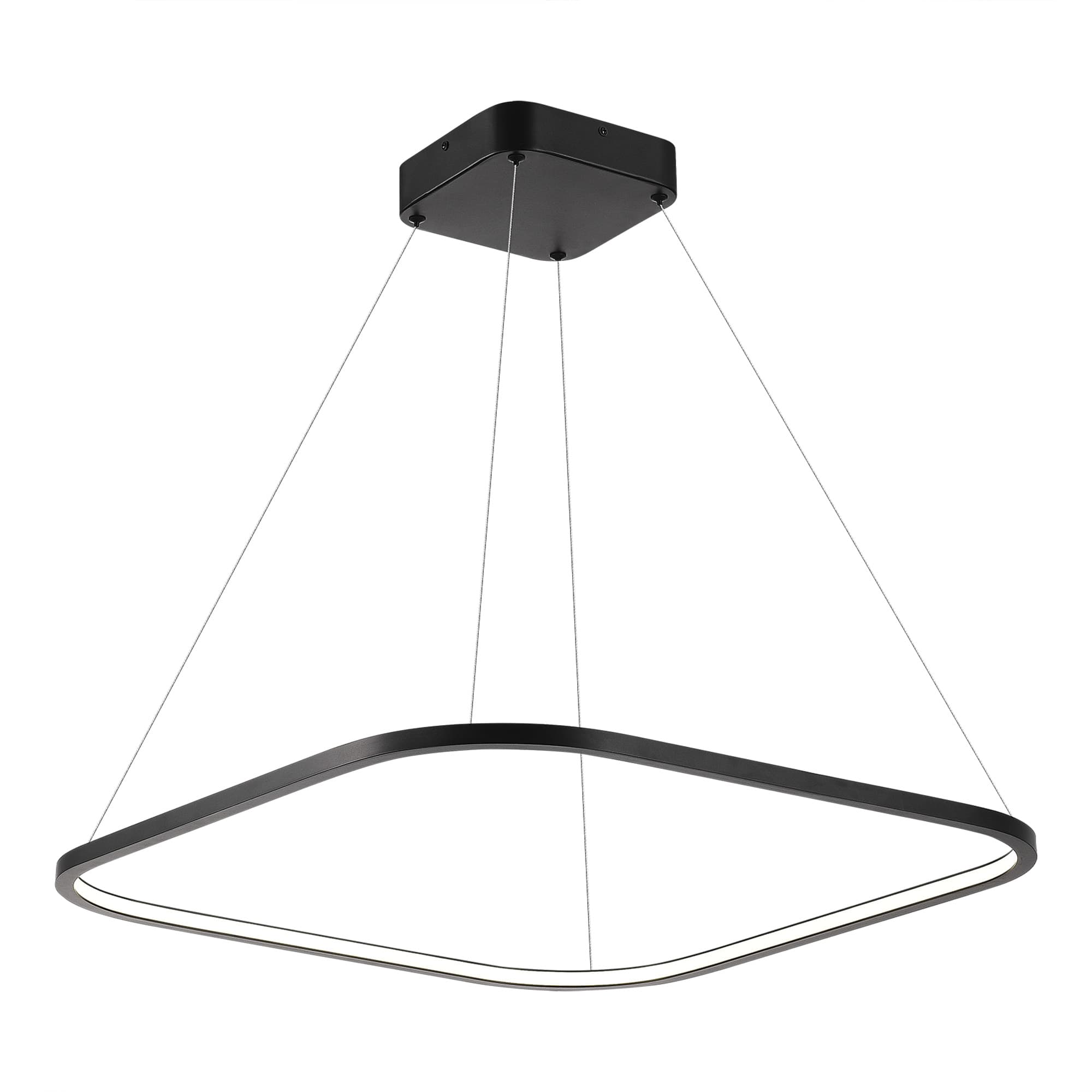 ST LUCE ST610.443.39 Светильник подвесной Черный/Белый LED 1*35W 4000K