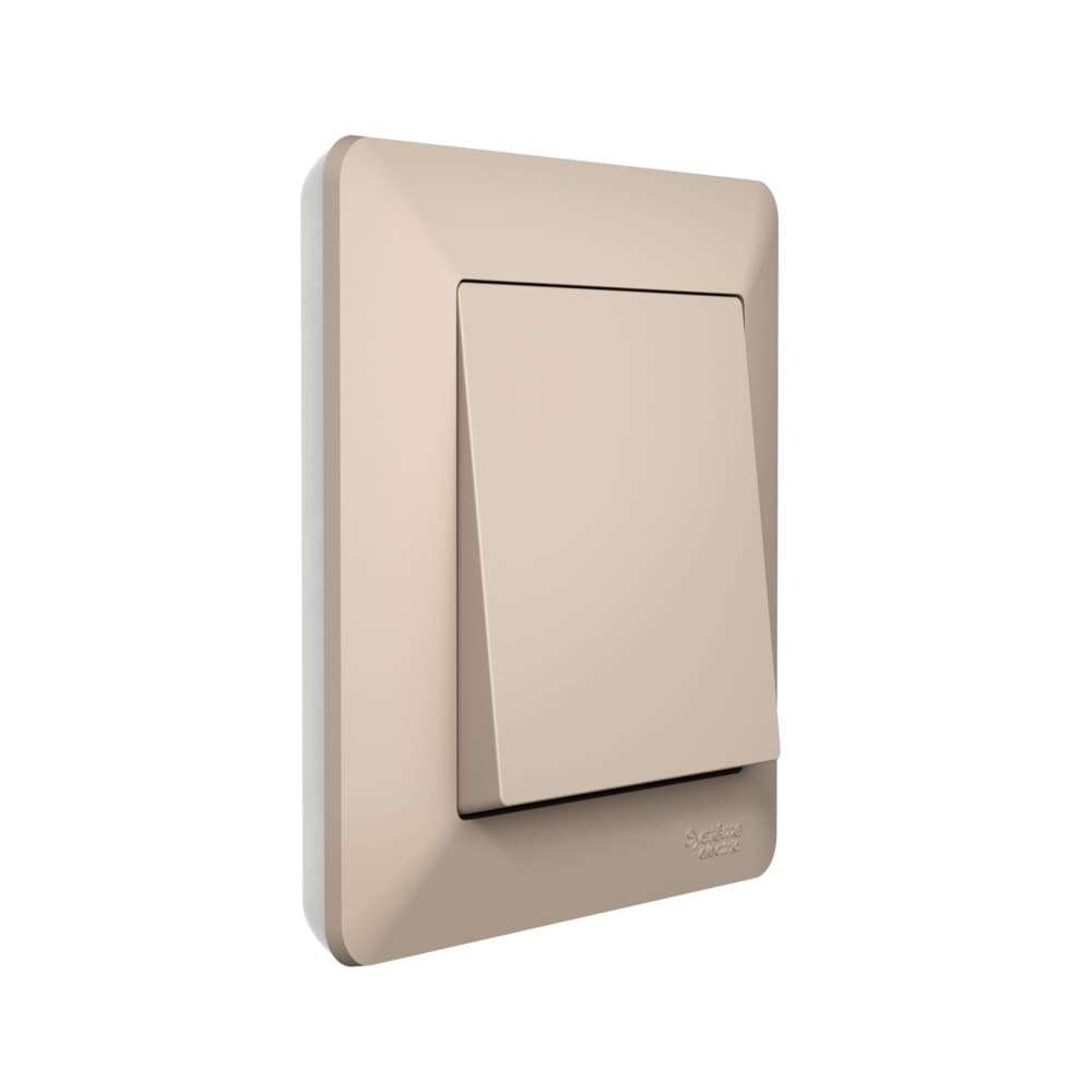 Systeme Electric AtlasDesign Air Песочный/дымчатый белый Рамка 1-ая — миниатюра 4
