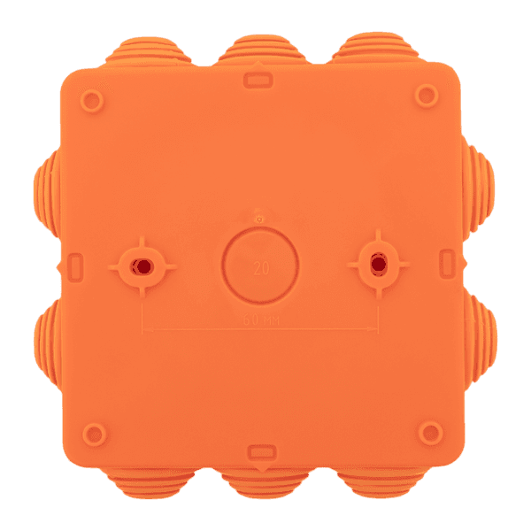 EKF Коробка огнестойкая E45 100x100x50мм с клеммниками 6 полюсов 0,5-4мм2 IP55 HF — миниатюра 7