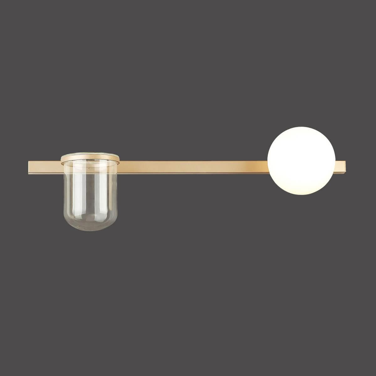 Odeon Light 4682/1WA ODL20 625 золото/белый Настенный светильник E14 1*40W 220V FLOWER — миниатюра 3